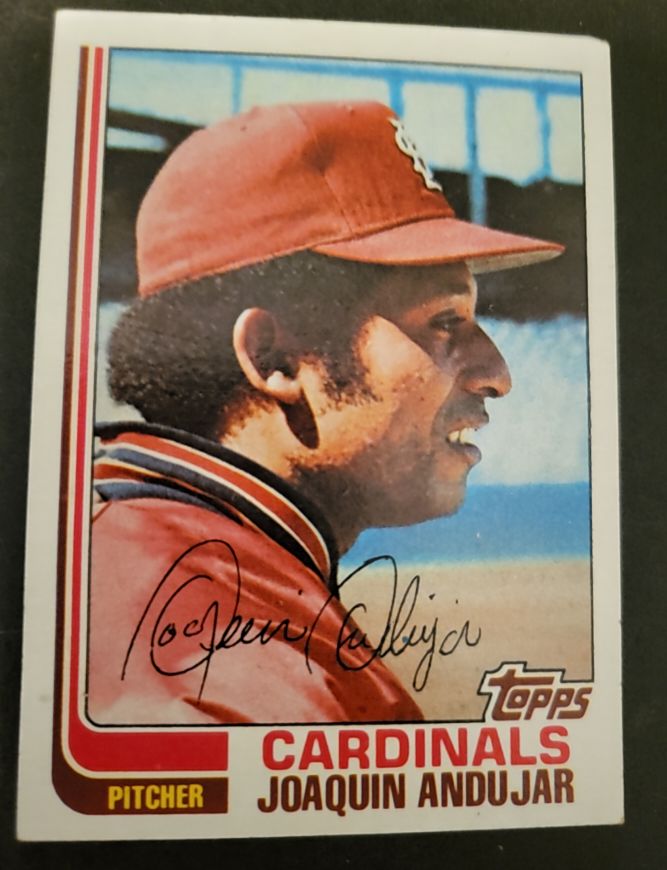 1982 Topps #533 Joaquin Andujar — front