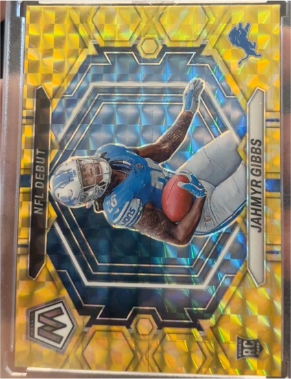 2023 Panini Mosaic NFL Debut #ND-10 Jahmyr Gibbs — front