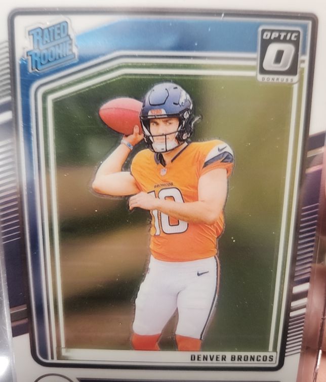 2024 Donruss Optic #209 Bo Nix — front