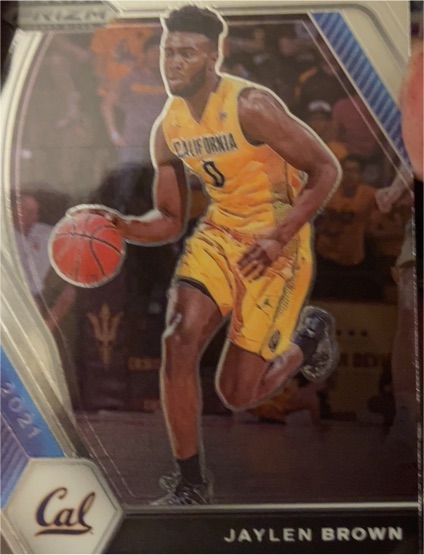 2021 Panini Prizm Draft Picks #79 Jaylen Brown California Golden Bears — front