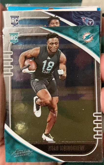 2020 Panini Absolute #184 Noah Igbinoghene — front