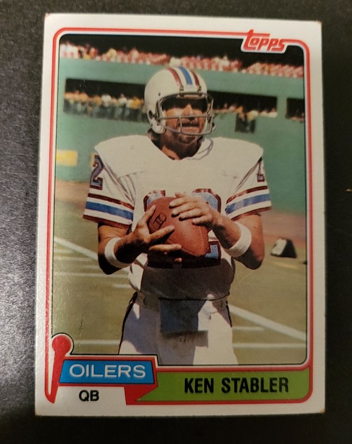 1981 Topps #405 Ken Stabler — front