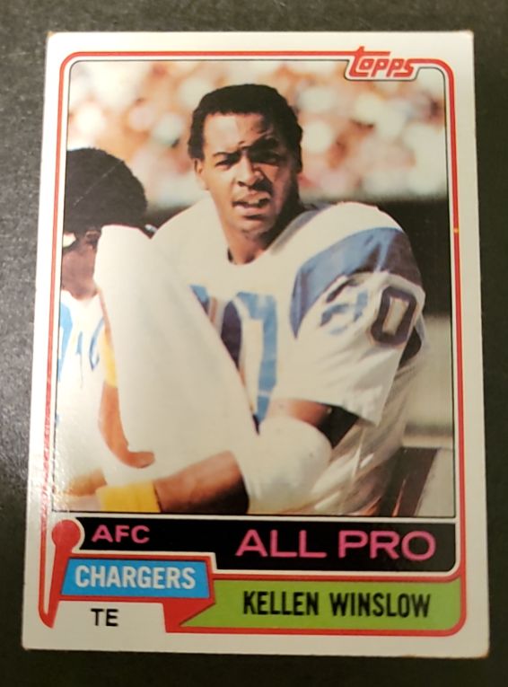 1981 Topps #150 Kellen Winslow — front