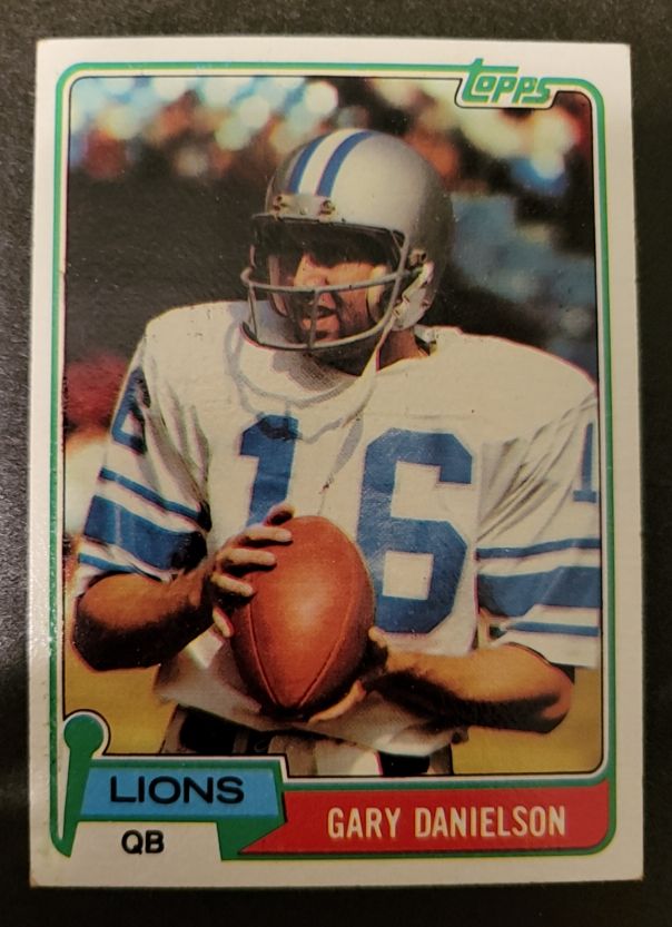 1981 Topps #274 Gary Danielson — front