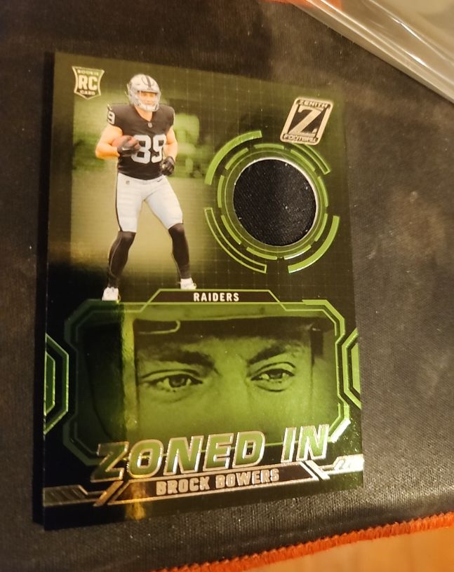 2024 Panini Zenith #ZI-BBS Brock Bowers — front