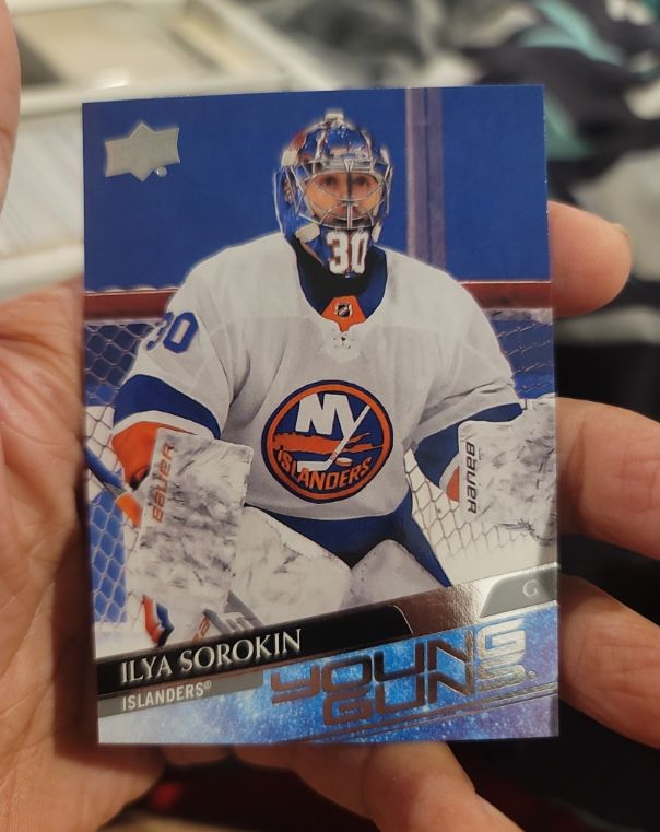 2020-21 Upper Deck Young Guns #461 Ilya Sorokin — front