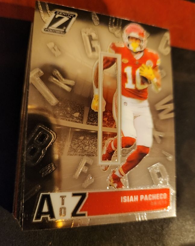 2024 Panini Zenith A to Z #9 Isiah Pacheco — front