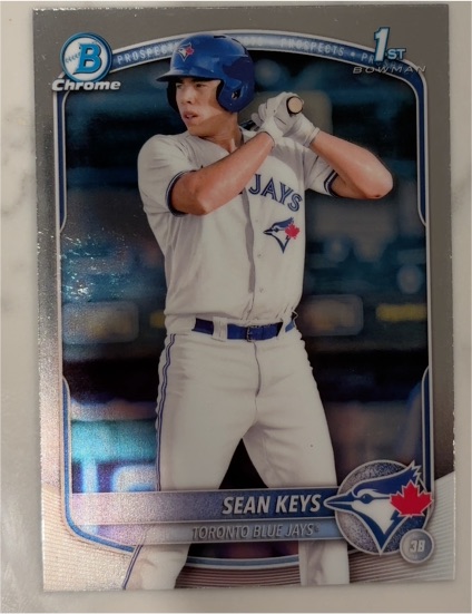 2025 Bowman Chrome Prospects #BCP-89 Sean Keys — front