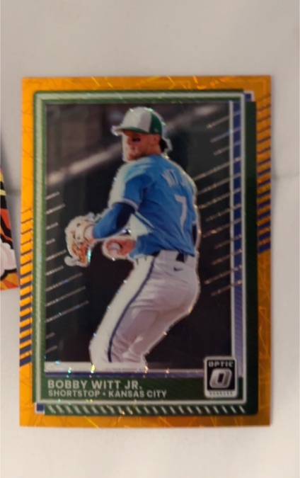 2025 Donruss Optic #27 Bobby Witt Jr. — front