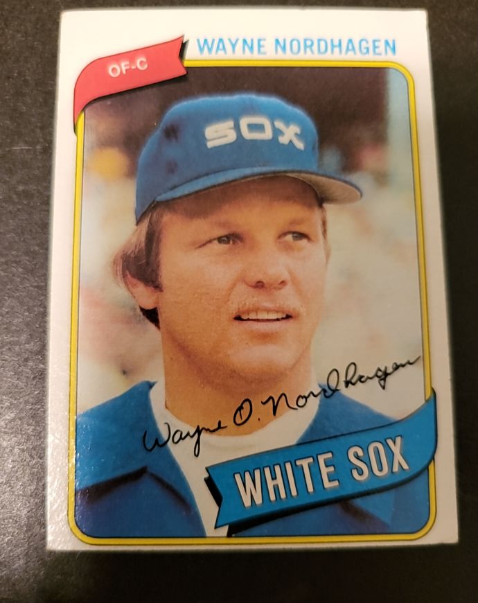1980 Topps #487 Wayne Nordhagen — front