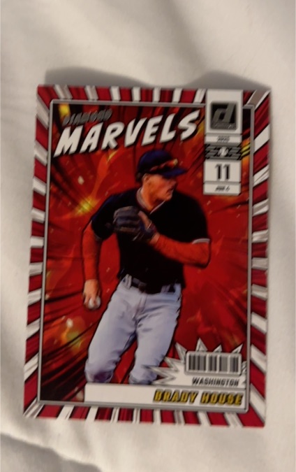 2025 Donruss Diamond Marvels #12 Brady House — front