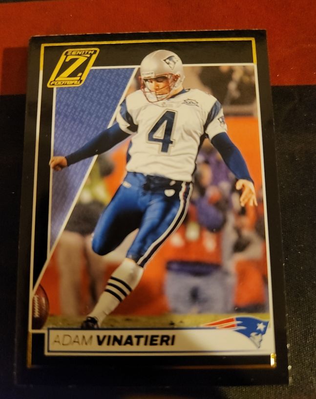2024 Panini Zenith #68 Adam Vinatieri — front