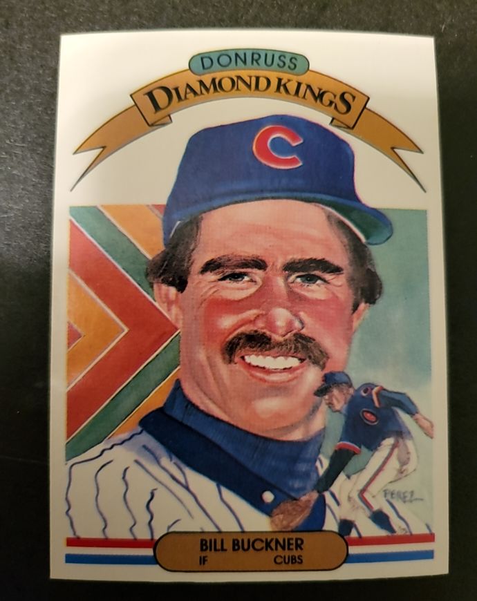 1983 Donruss Diamond Kings #14 Bill Buckner — front