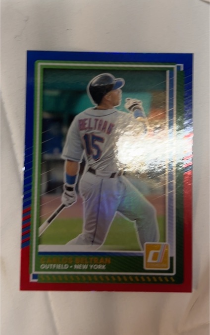 2025 Donruss #4 Carlos Beltran — front