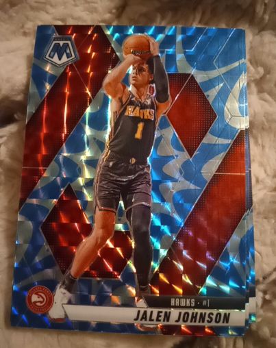 2024-25 Panini Mosaic #1 Jalen Johnson — front