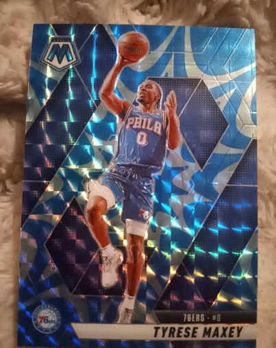 2024-25 Panini Mosaic #23 Tyrese Maxey — front