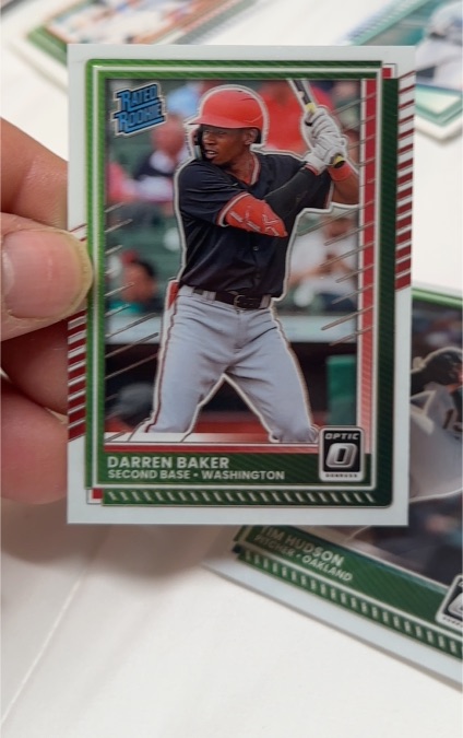 2025 Panini Donruss Optic #43 Darren Baker — front