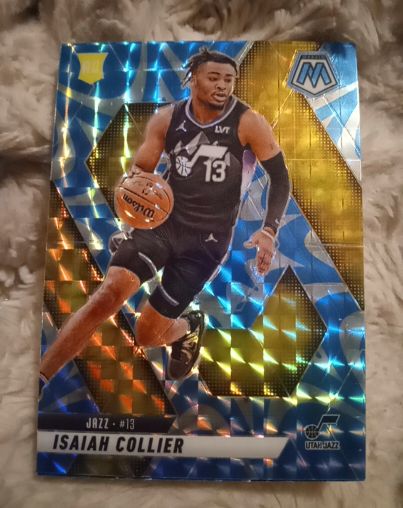 2024-25 Panini Mosaic #222 Isaiah Collier — front
