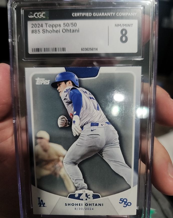 2024 Topps 50/50 #85 Shohei Ohtani — front