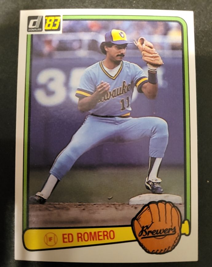 1983 Donruss #584 Ed Romero — front