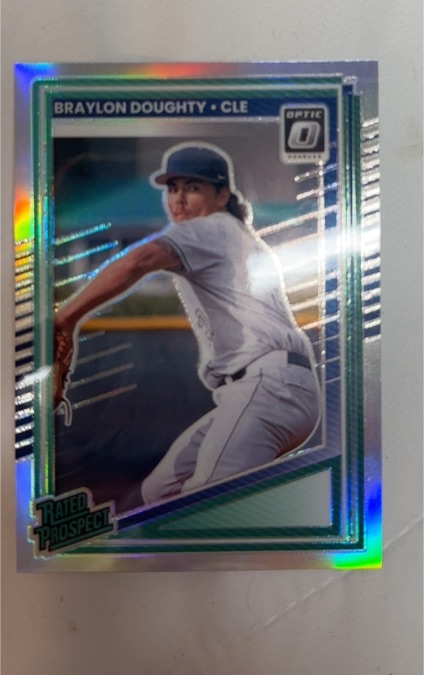 2025 Panini Donruss Optic #106 Braylon Doughty — front