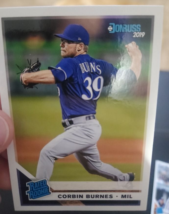 2019 Donruss #33 Corbin Burnes — front