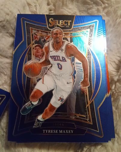 2024-25 Panini Select Concourse #20 Tyrese Maxey — front