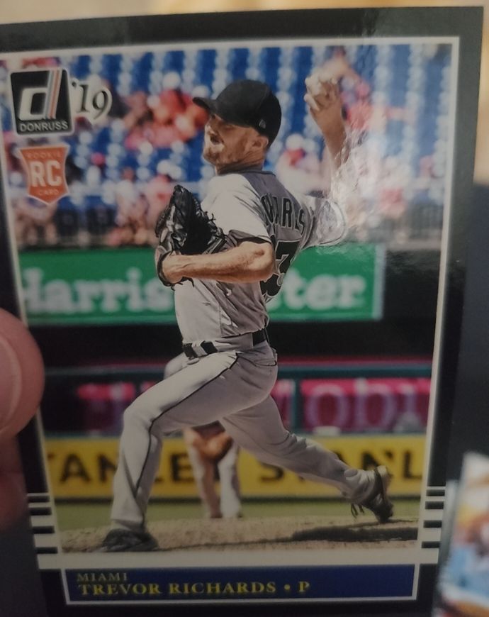 2019 Donruss #201 Trevor Richards — front