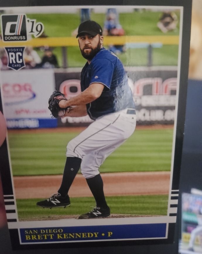 2019 Donruss Brett Kennedy Rookie Card — front
