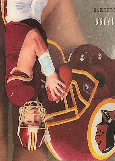 1991 Washington Redskins Football Card — front