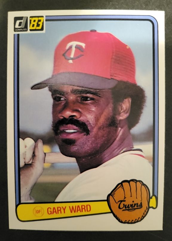 1983 Donruss #429 Gary Ward — front