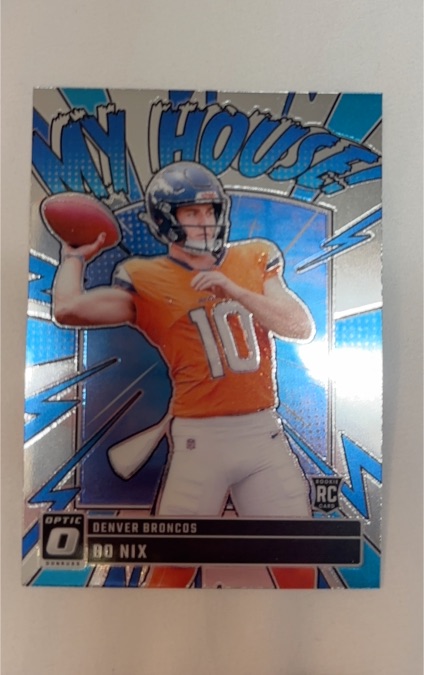 2024 Panini Donruss Optic #10 Bo Nix My House Rookie — front