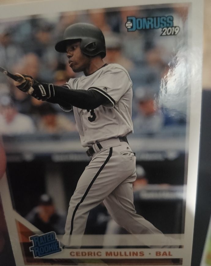 2019 Donruss Cedric Mullins Rated Rookie — front