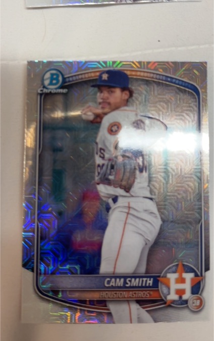 2025 Bowman Chrome Prospects #BCP-48 Cam Smith — front