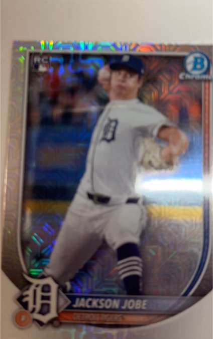 2025 Bowman Chrome #50 Jackson Jobe — front