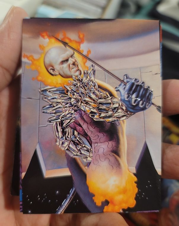 1995 DC vs Marvel IMPACT 3D Metamorpho — front