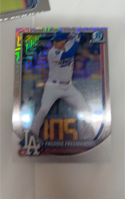 2025 Bowman #5 Freddie Freeman — front