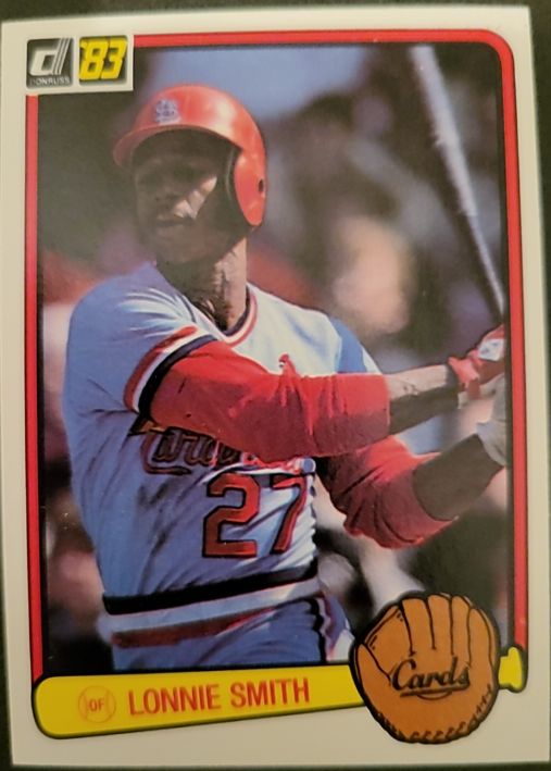 1983 Donruss #91 Lonnie Smith — front