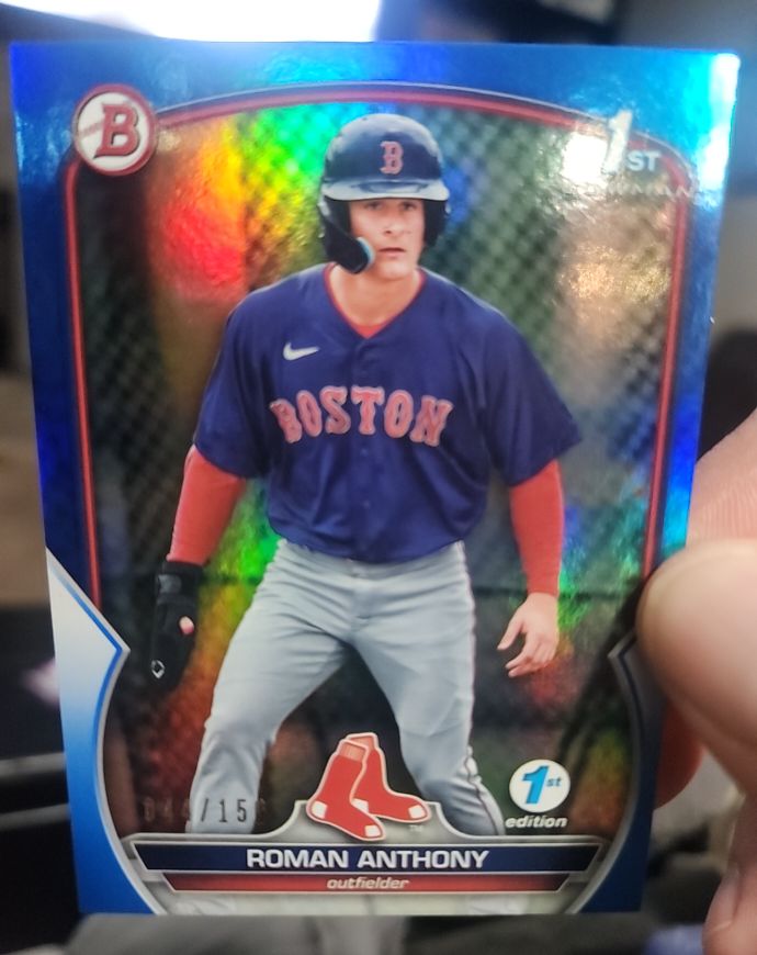 2023 Bowman 1st Edition #BCP-71 Roman Anthony — front