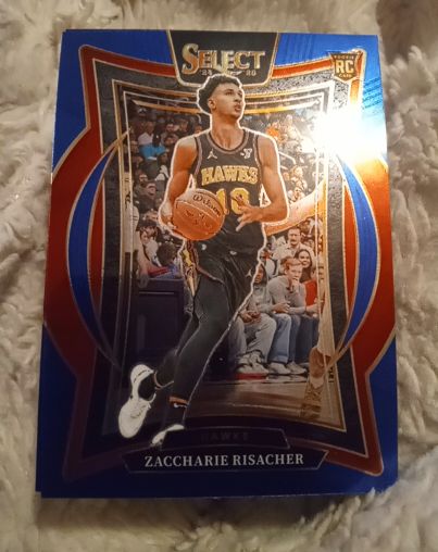 2024-25 Panini Select Concourse #86 Zaccharie Risacher — front