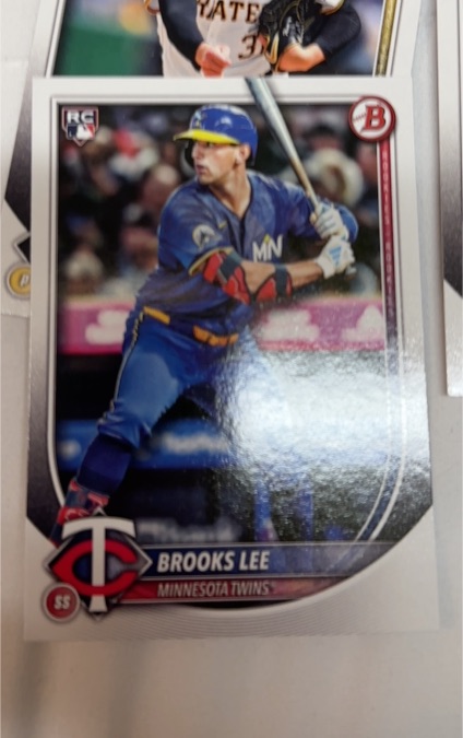 2025 Bowman #72 Brooks Lee — front