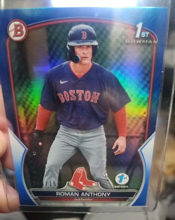 2023 Bowman #BP-71 Roman Anthony — front