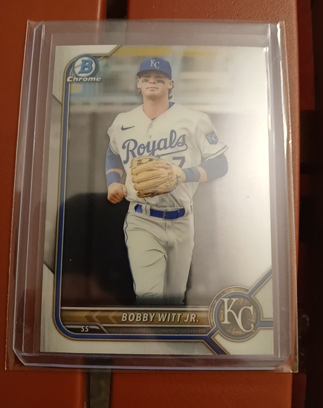 2022 Bowman Chrome Prospects #BCP-146 Bobby Witt Jr. — front
