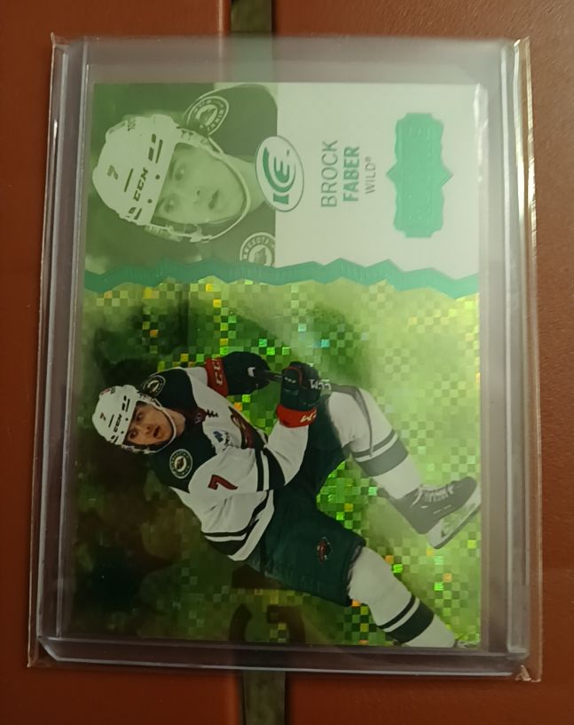 2023-24 Upper Deck Ice #144 Brock Faber — front