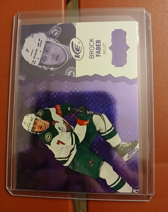 2023-24 Upper Deck Ice #144 Brock Faber — front