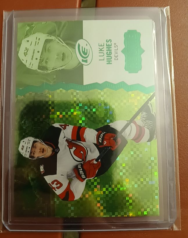 2023-24 Upper Deck Ice #127 Luke Hughes — front