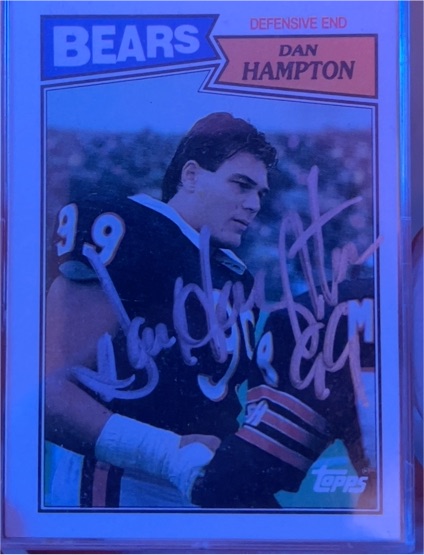 1982 Topps #99 Dan Hampton — front