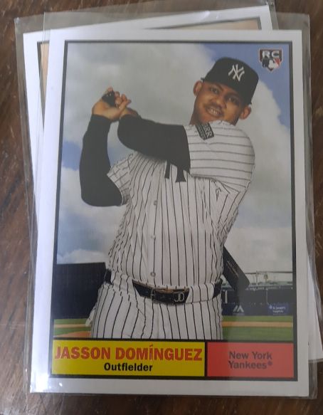 2024 Topps Archives #1 Jasson Dominguez — front