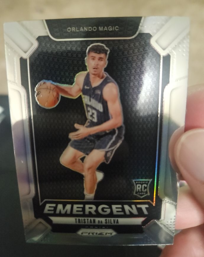 2024-25 Panini Prizm #23 Tristan Da Silva Emergent — front