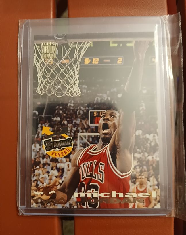 1993-94 Topps Stadium Club Frequent Flyers #181 Michael Jordan — front